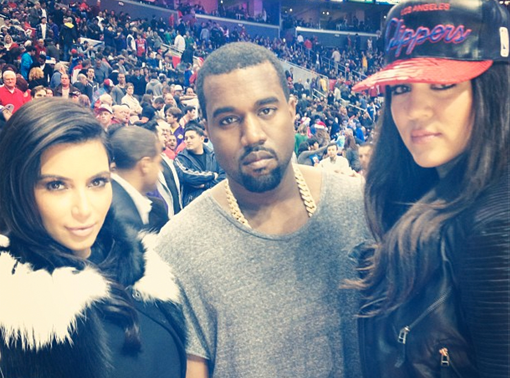 Kim Kardashian, Kanye West, Khloe Kardashian Odom, Instagram Kim Kardashian, Kanye West, Khloe Kardashian Odom, Instagram